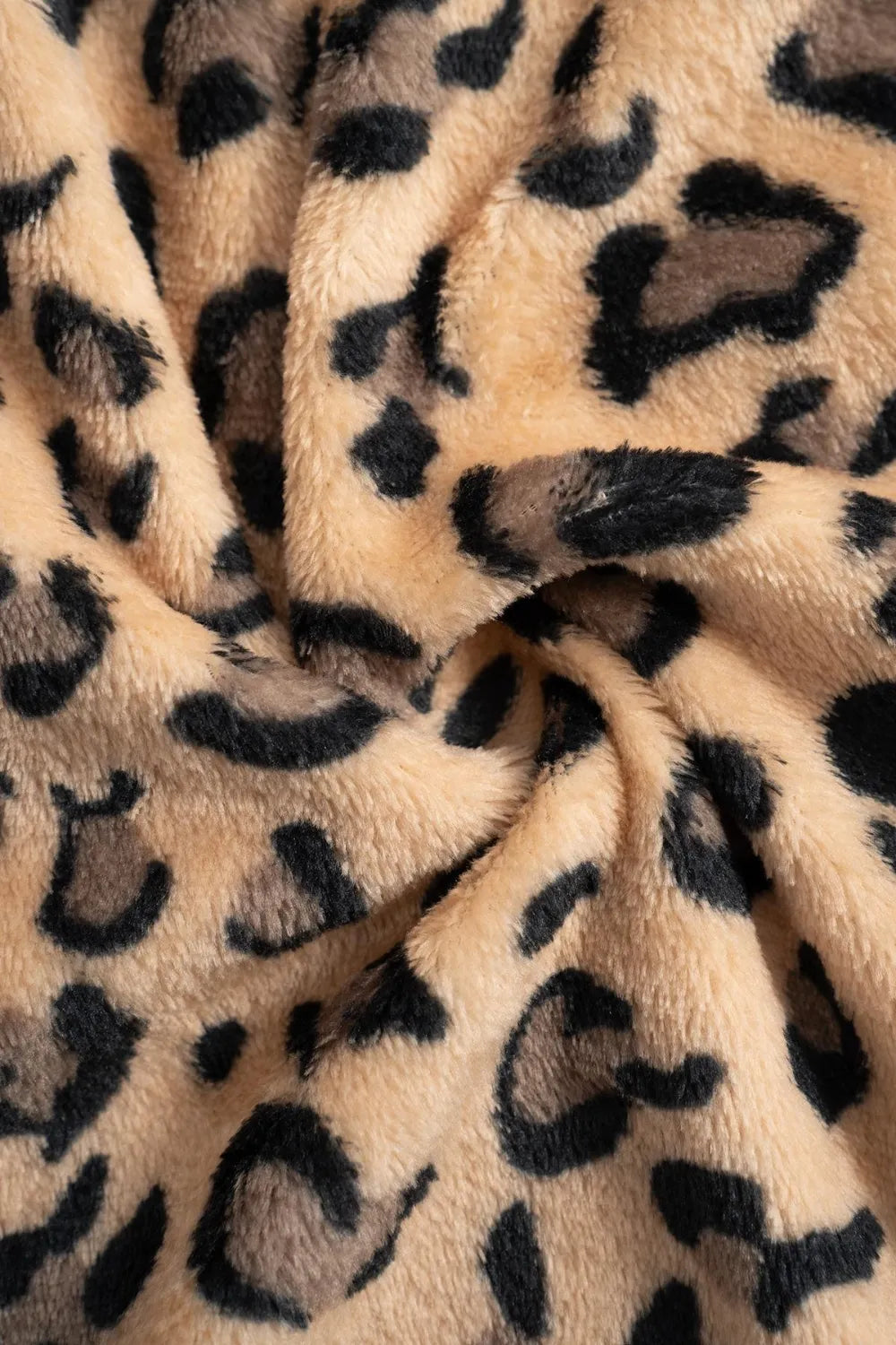 Wide Leg Pants in Leopard Print