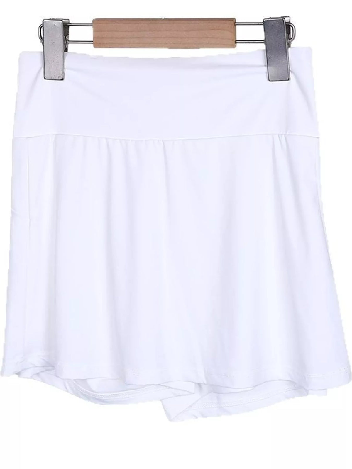 High-Waisted Pleated Active Skirt