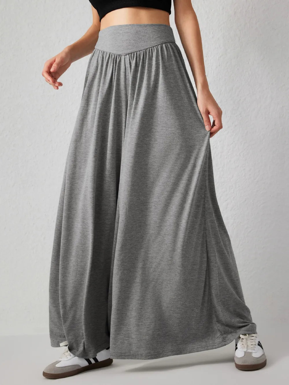 High-Waist Wide Leg Pants
