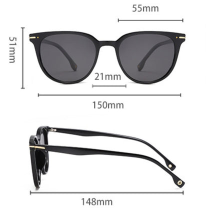 Ilussa Lightweight Sunglasses in black and blush
