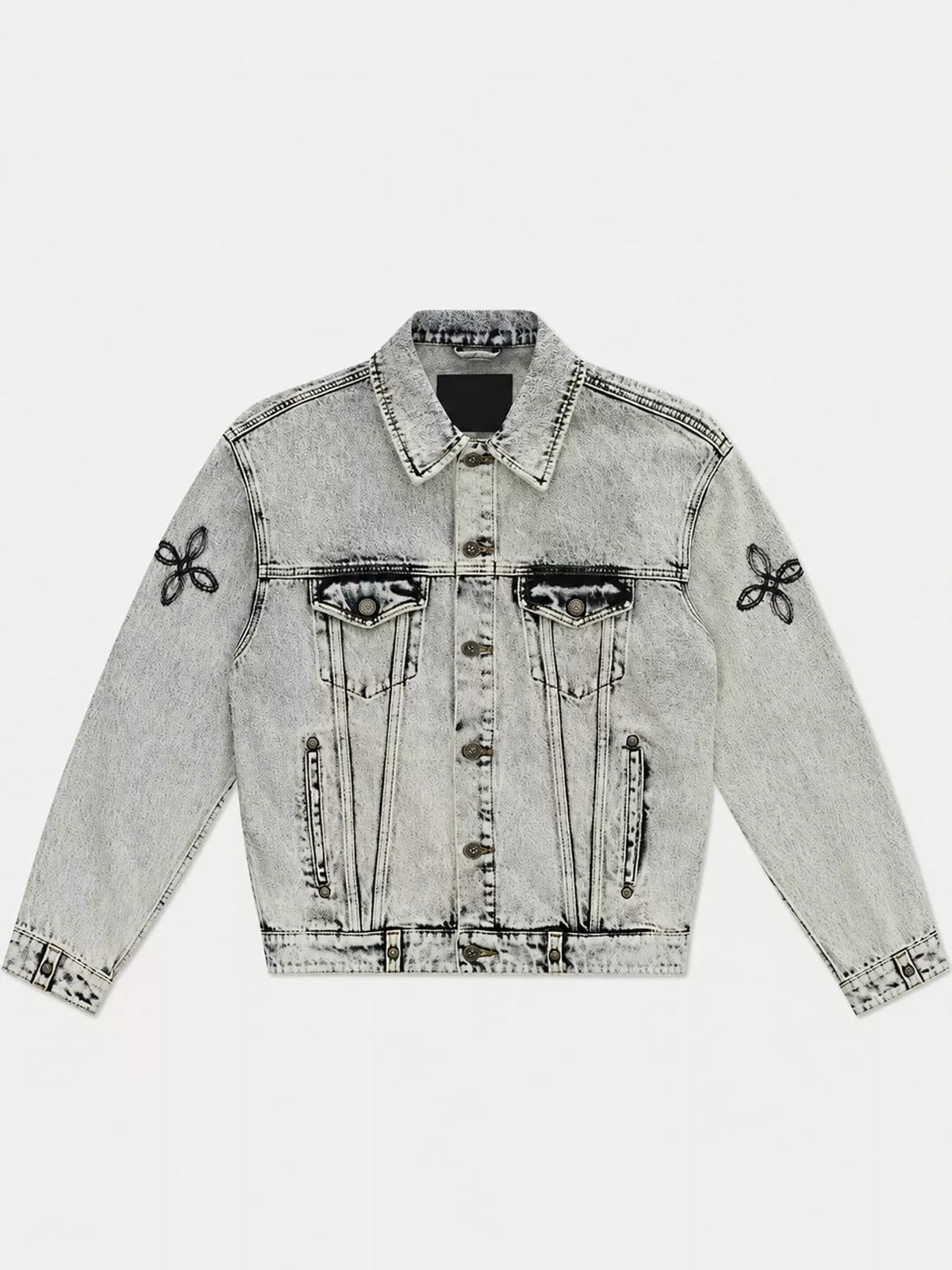 Oversized Button-Up Denim Jacket