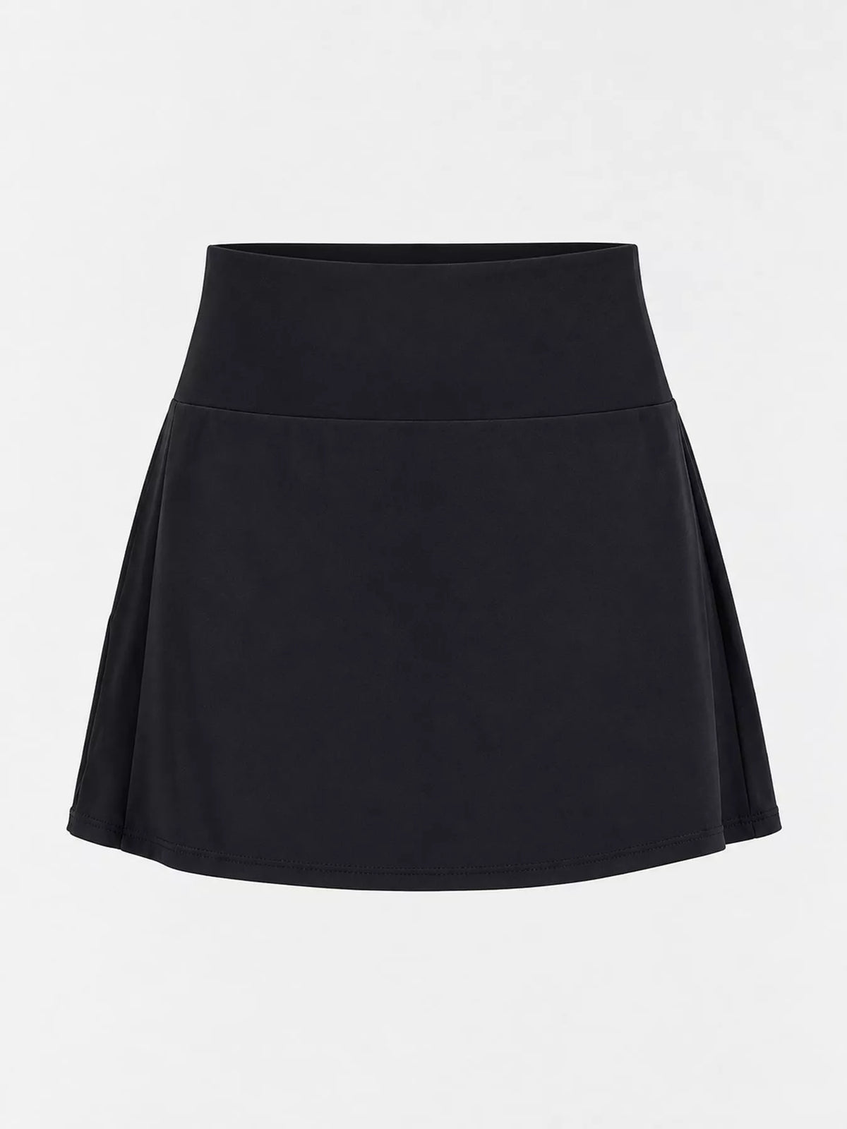 High-Waisted Pleated Active Skirt