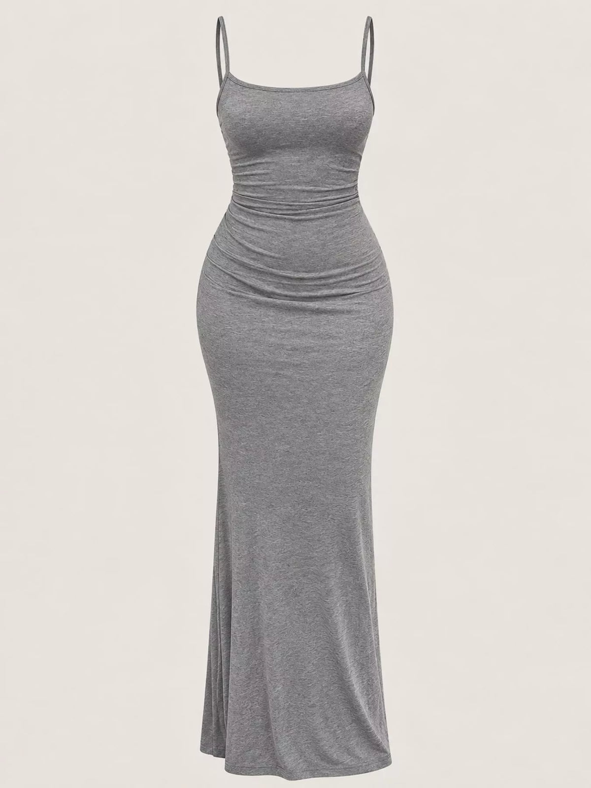 Backless Bodycon Spaghetti Strap Maxi Dress