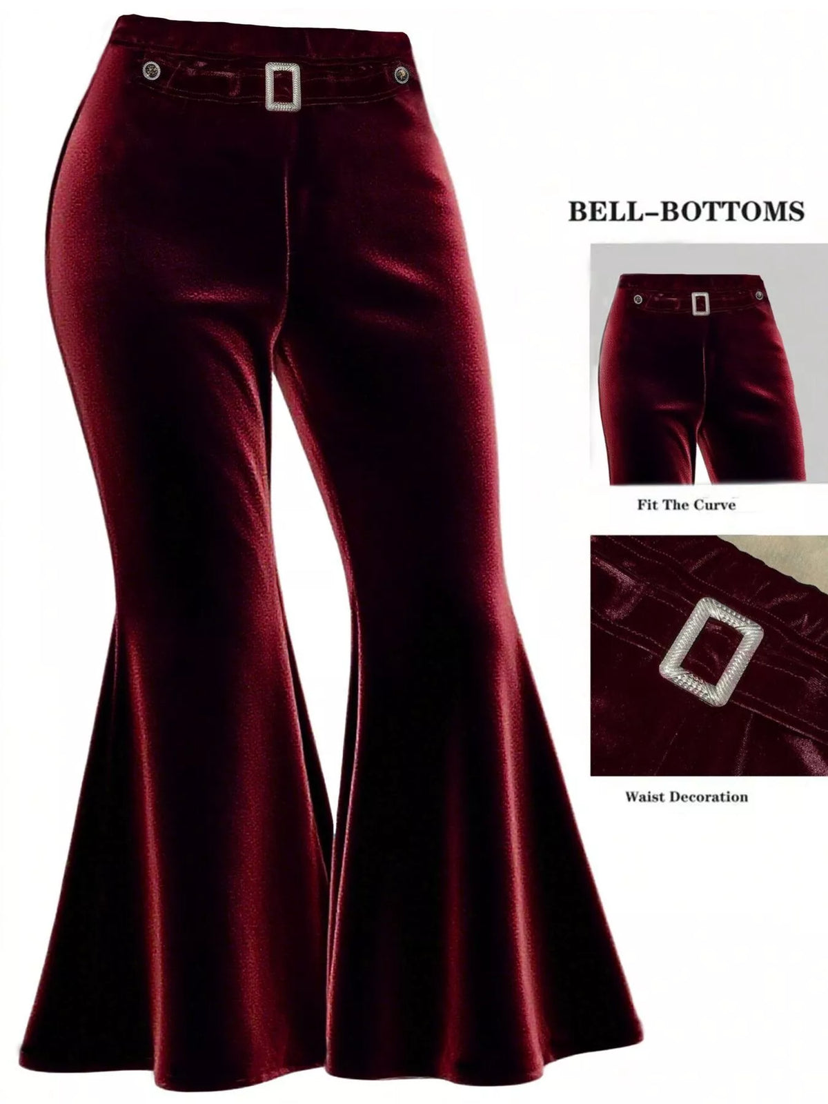 Velvet Flared Pants