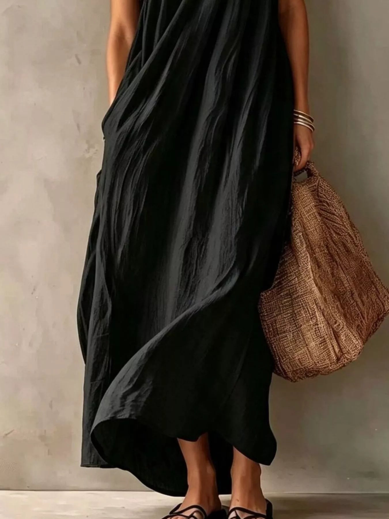One-Shoulder Maxi Dress