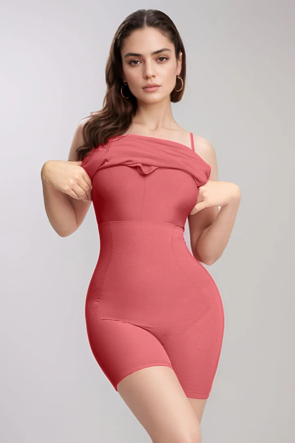 Basic Bae Built-In Shapewear Maxi Dress in Black