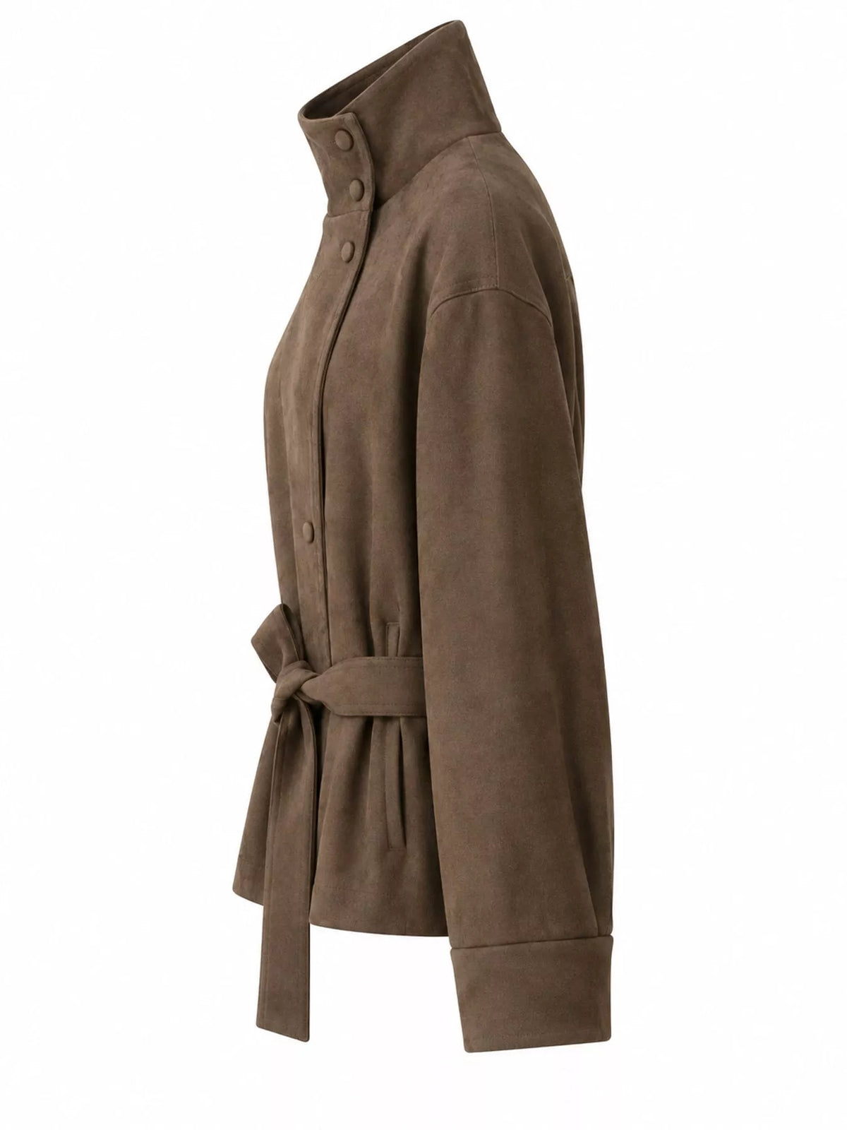 Long Sleeve Belted Jacket