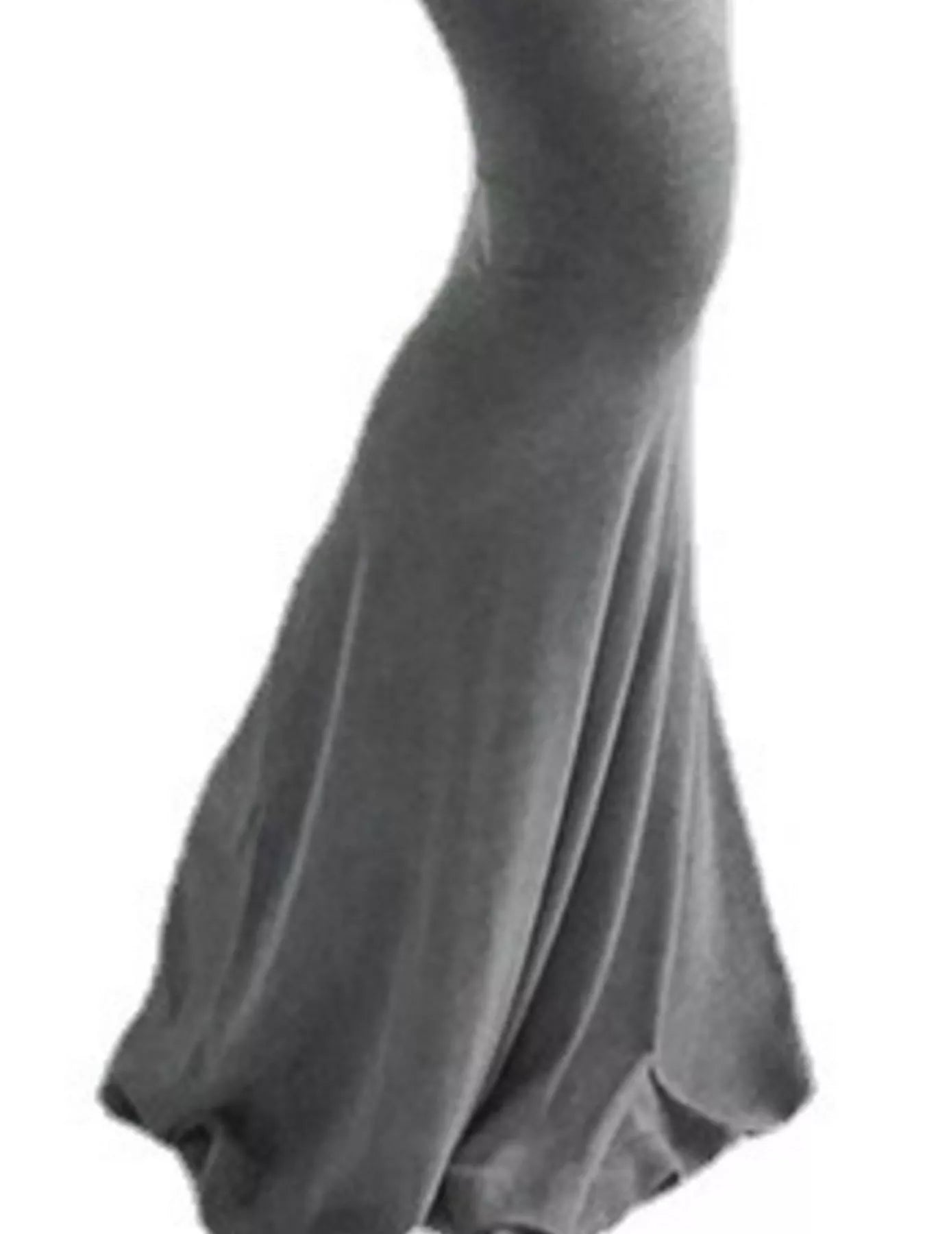 Solid Spaghetti Strap Maxi Dress