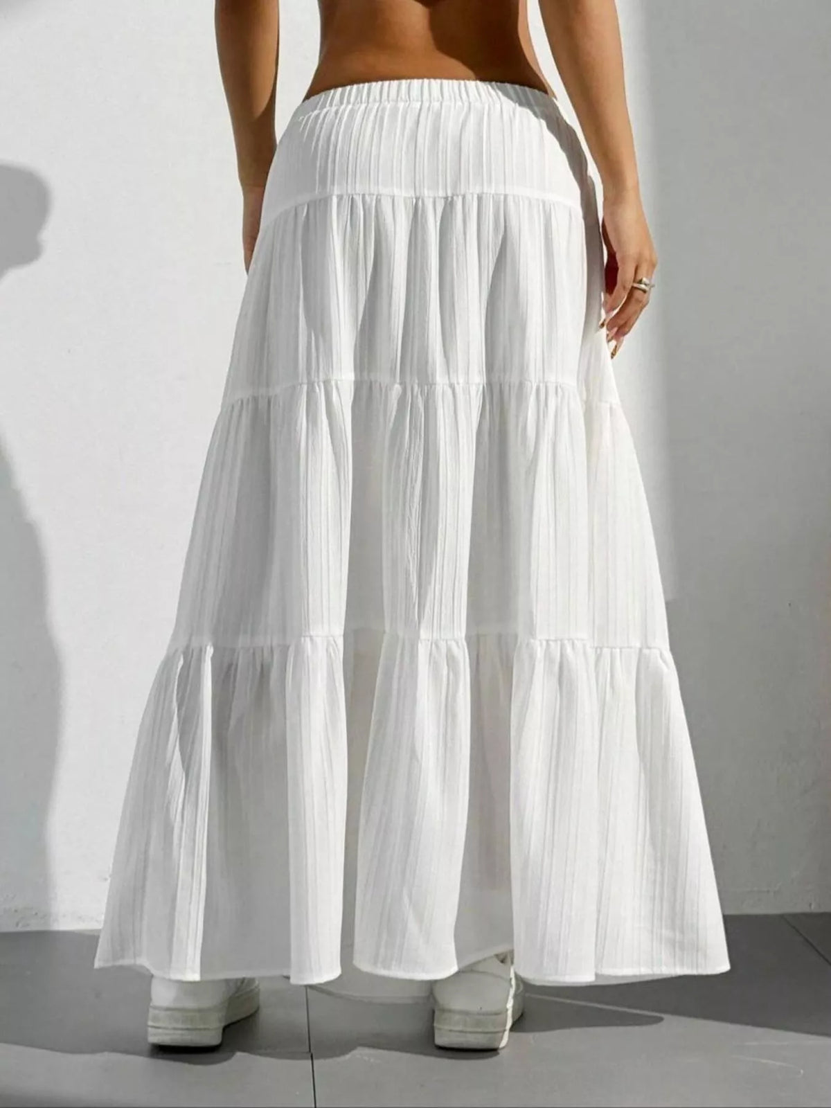 Tiered Maxi Skirt
