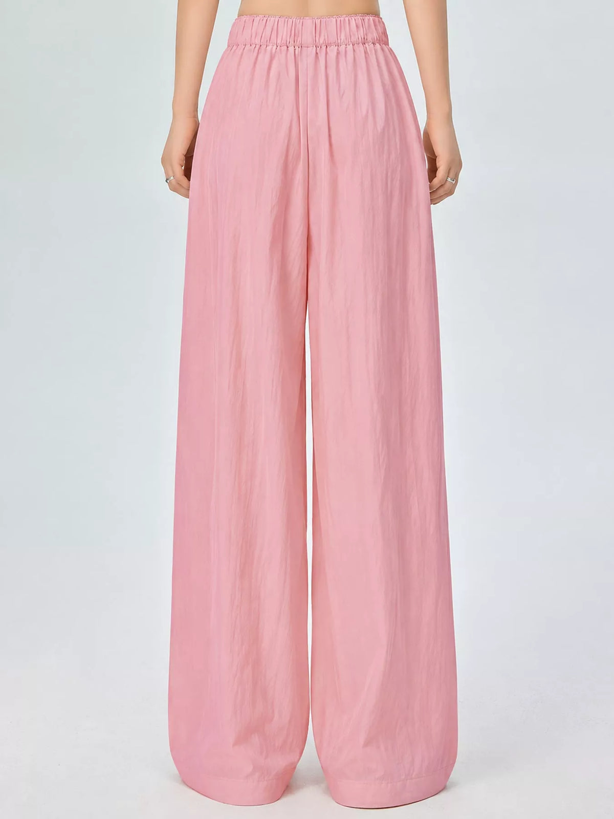 High-Waisted Loose Fit Wide-Leg Pants