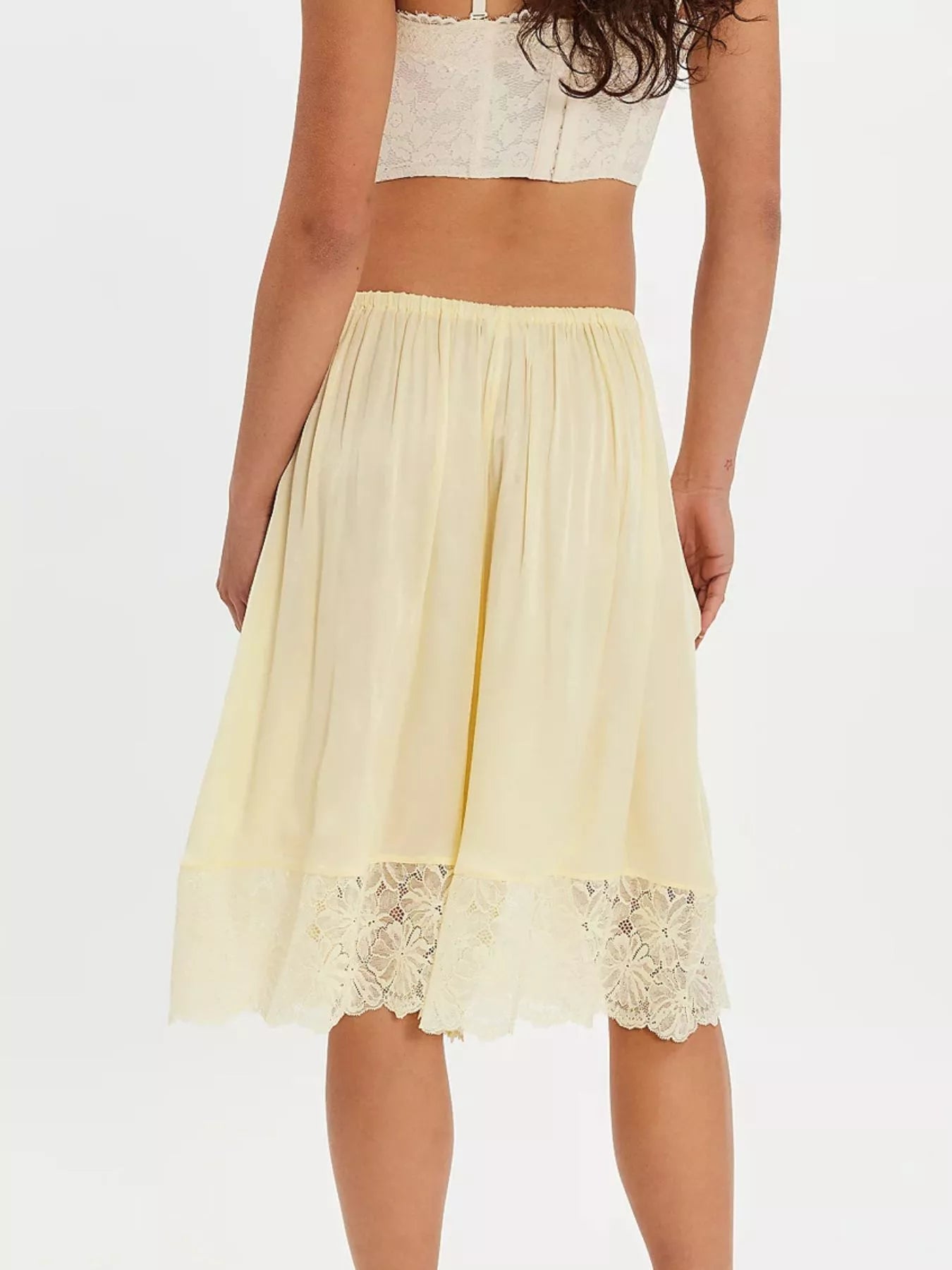 Lace Trimmed Shorts