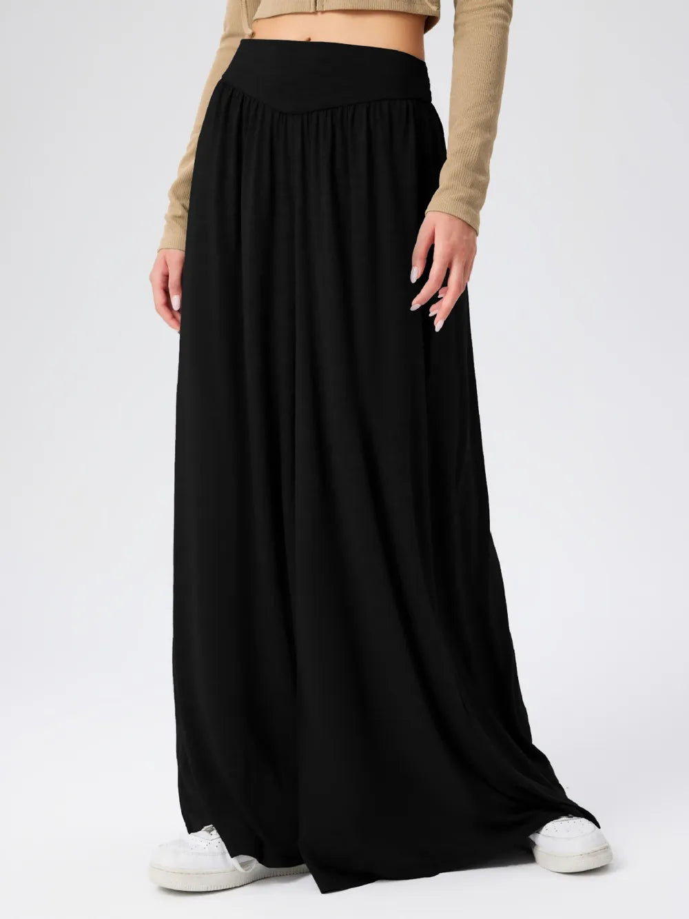 High-Waist Wide Leg Pants