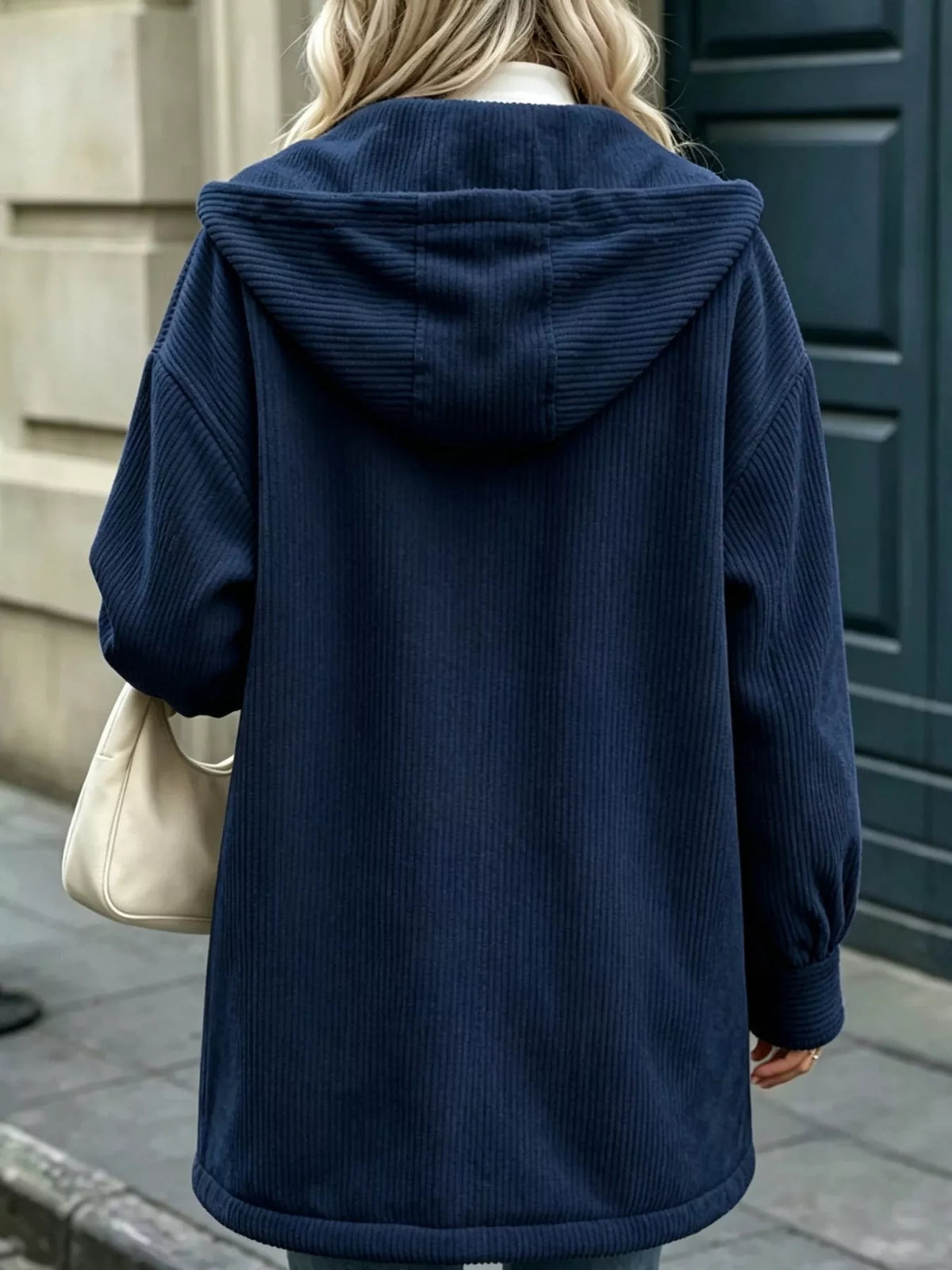 Corduroy Button-Down Jacket