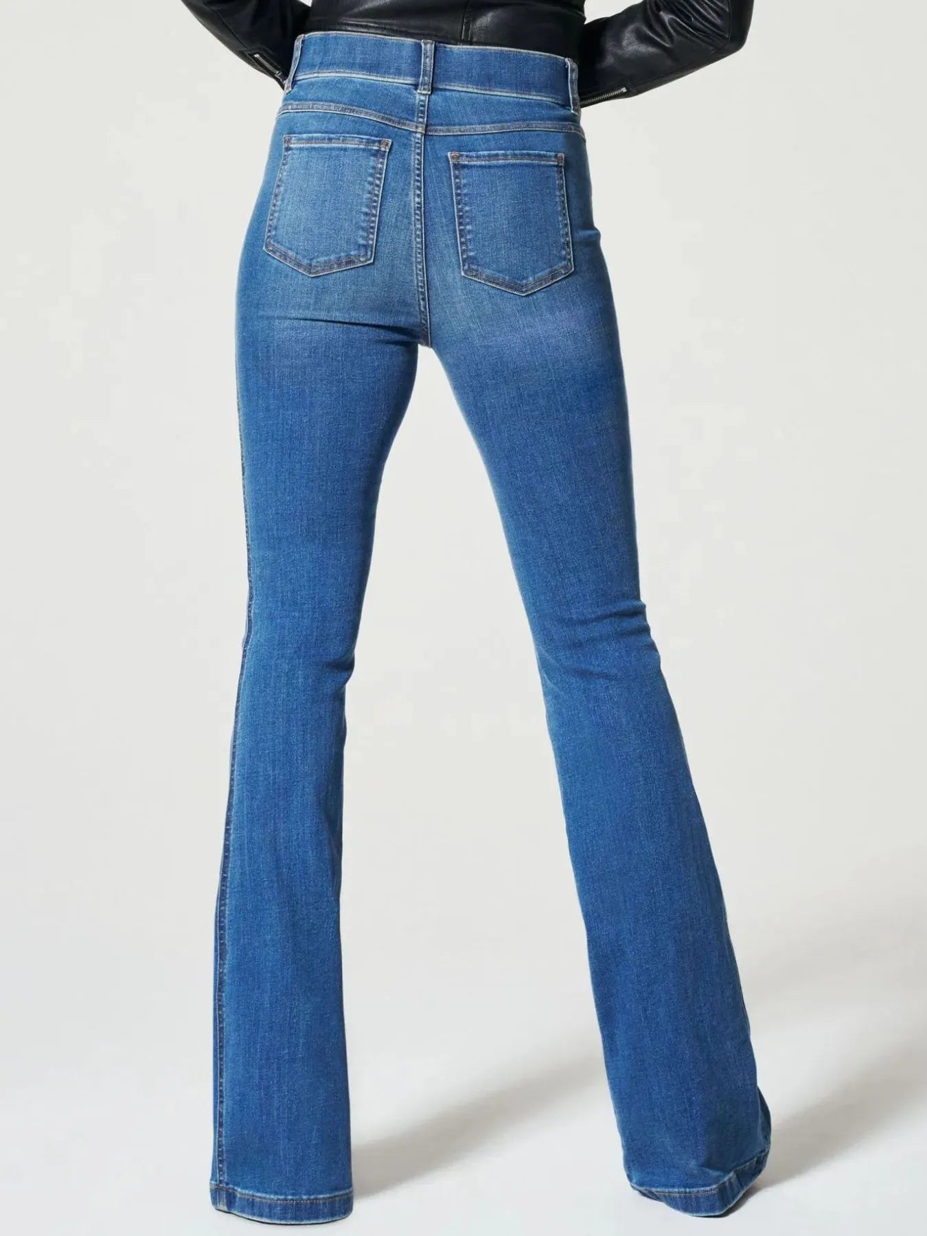 High-Waisted Flare Jeans