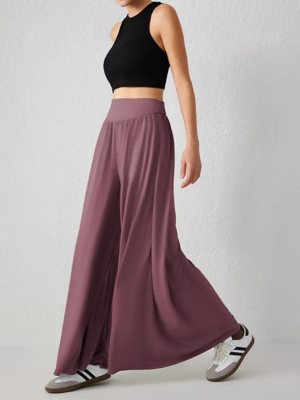 High-Waist Wide Leg Pants