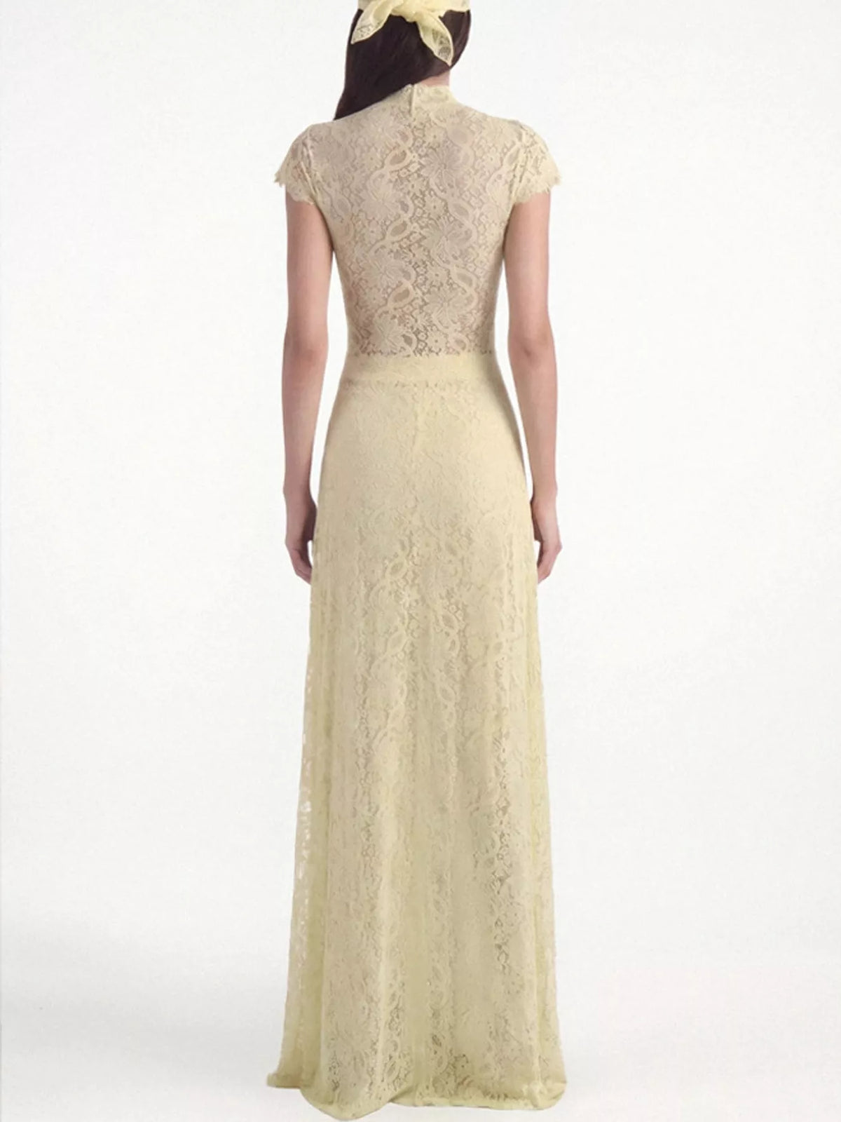 Openwork Lace Top and Pants Set