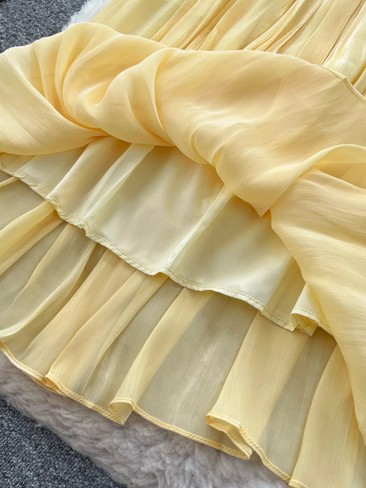 Pleated High-Waist Maxi Skirt