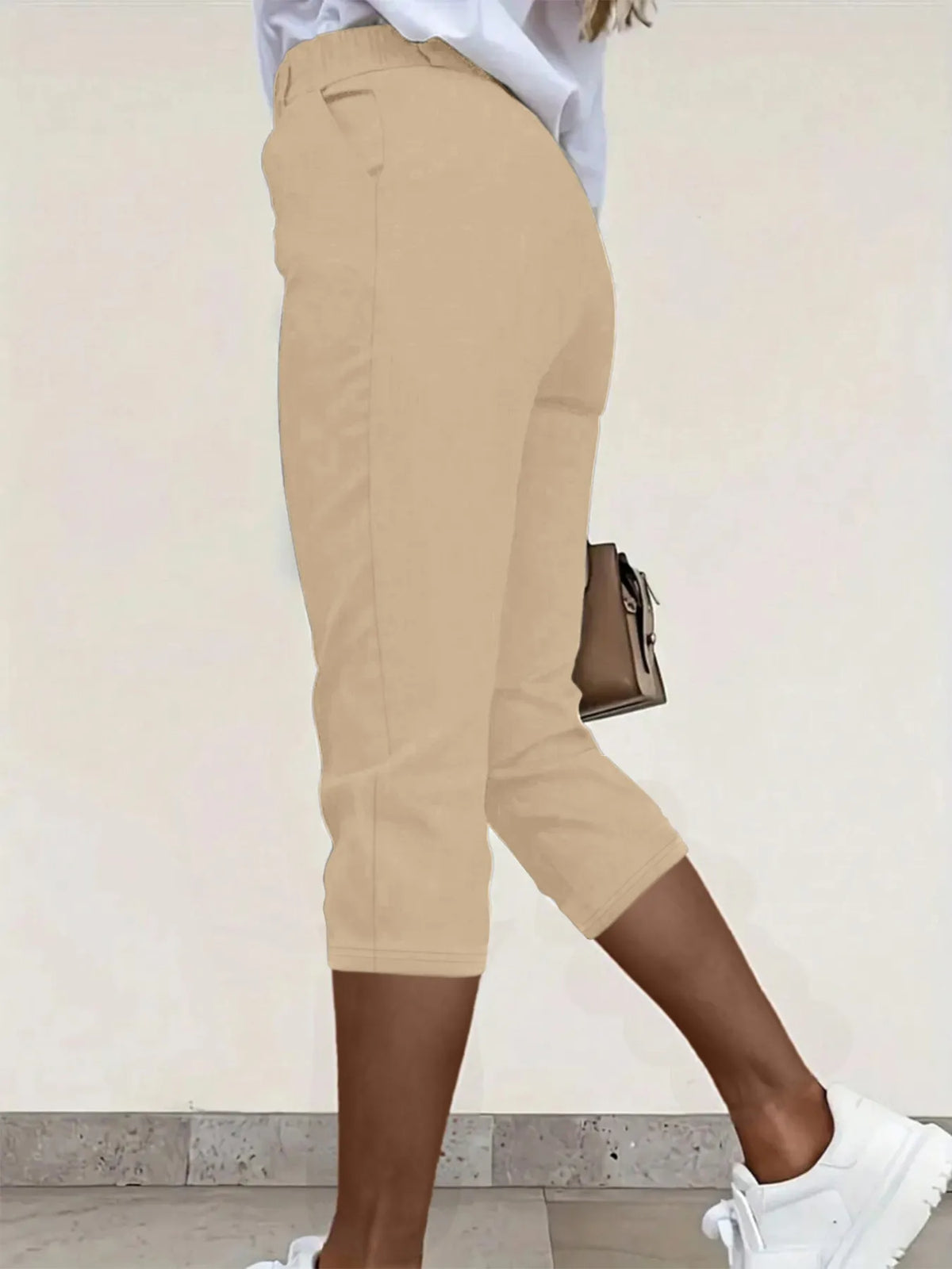 Pleated Pants with Pockets
