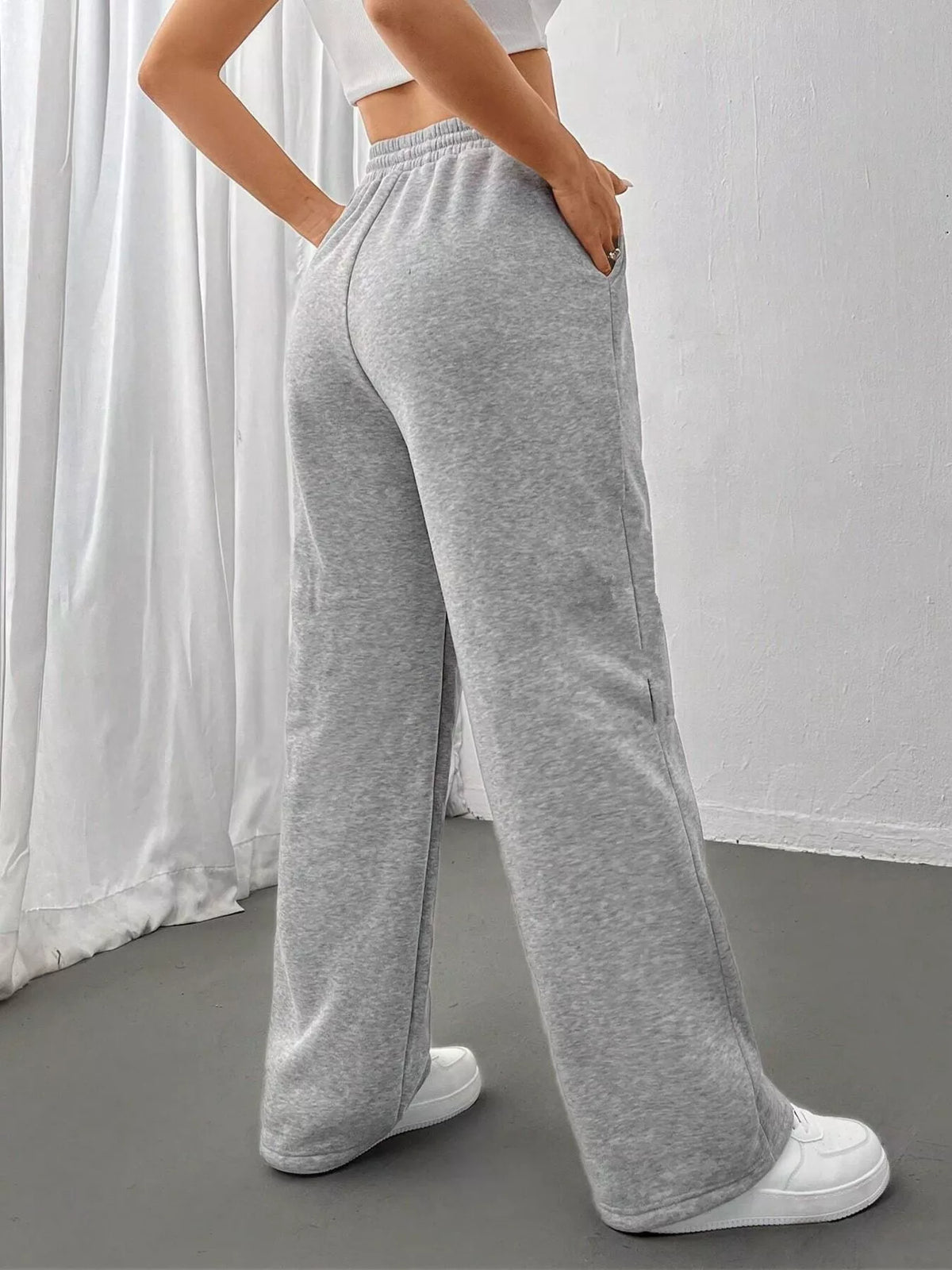 Relaxed-Fit Drawstring Pants