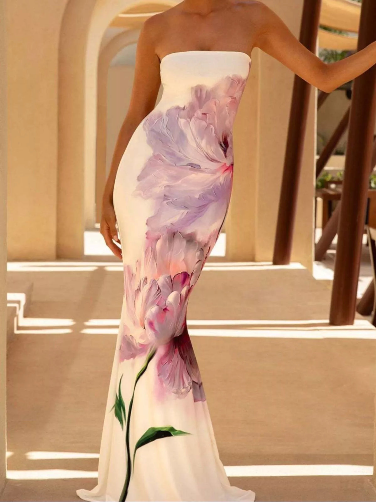 Tube Bodycon Maxi Dress by Calliope