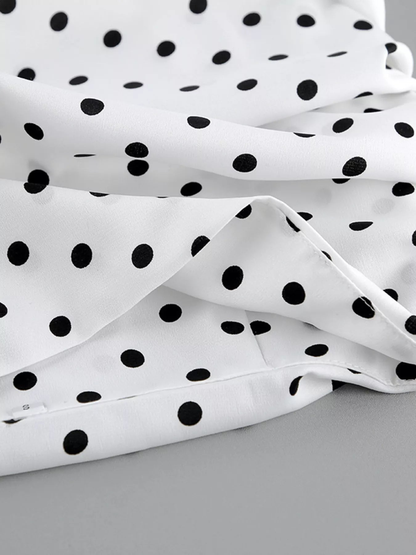 Polka Dot Mermaid Maxi Skirt