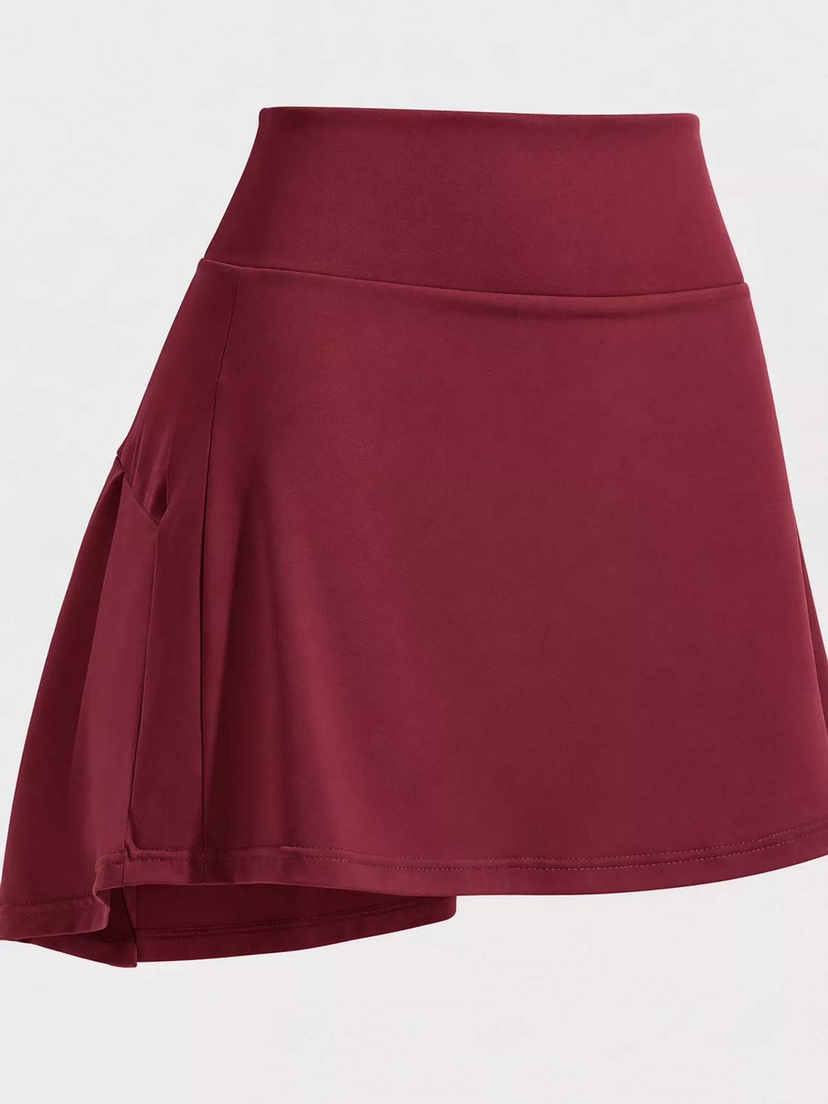 High-Waisted Pleated Active Skirt