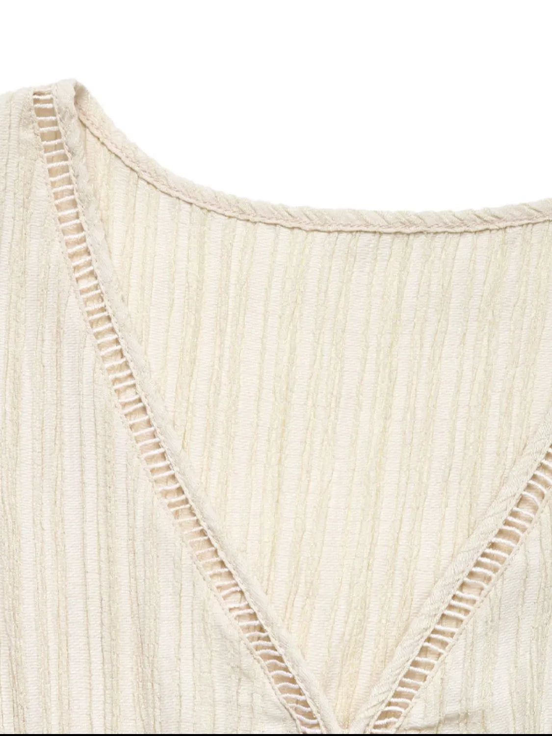 Decorative Button V-Neck Midi Dress in Tan