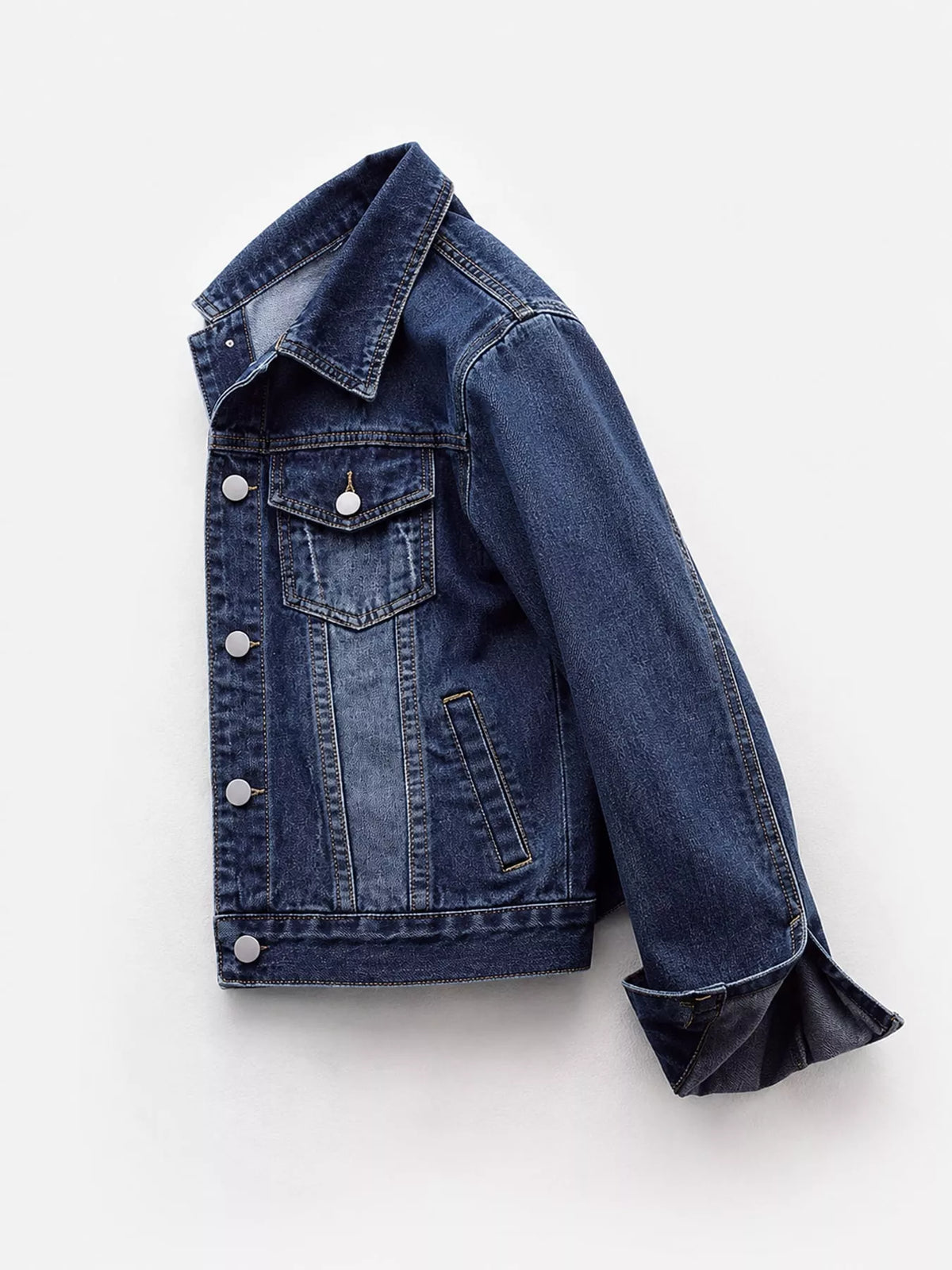 Button-Down Denim Jacket
