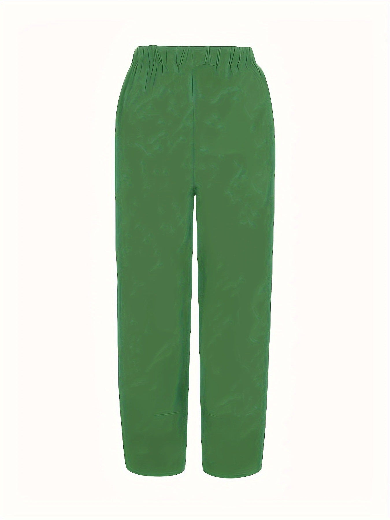 Elastic-Waist Pants with Pockets by Yolan House