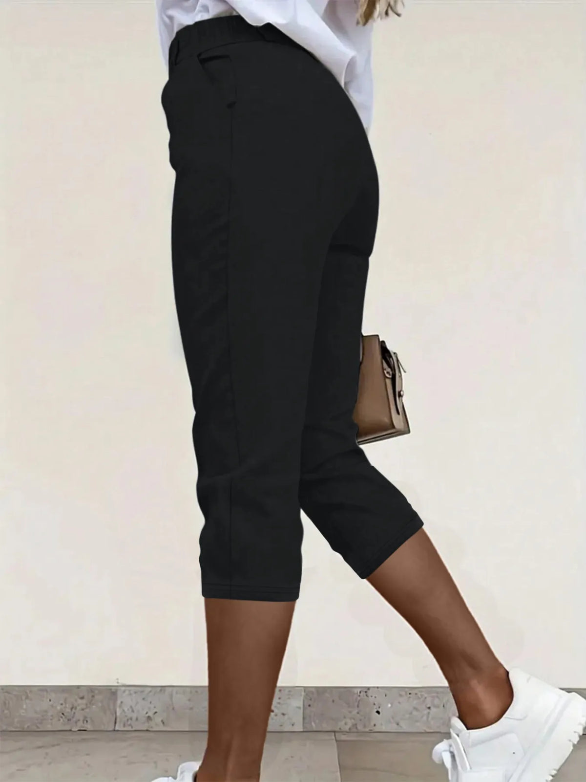 Pleated Pants with Pockets