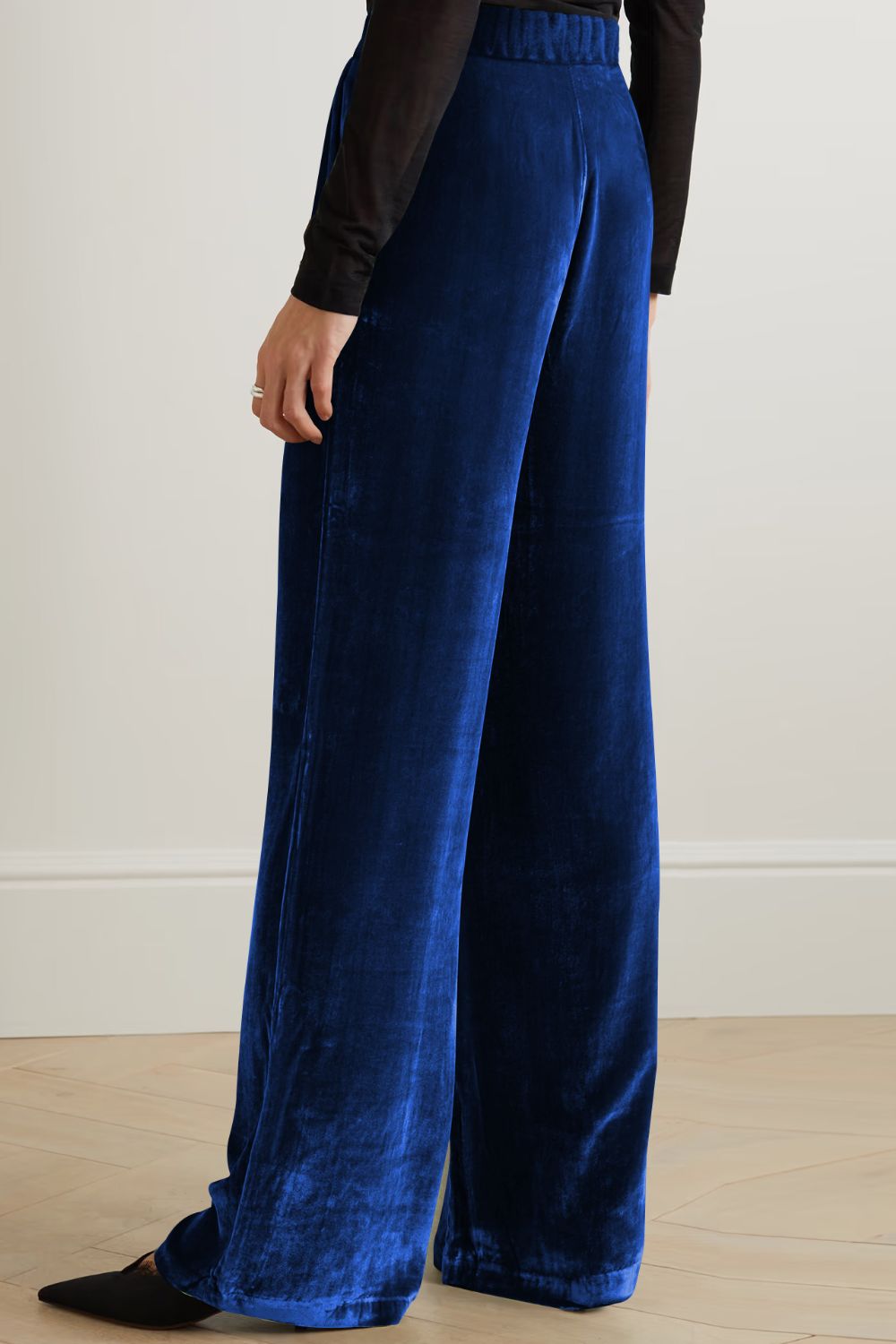 Loose Fit High Waist Pants by MDML