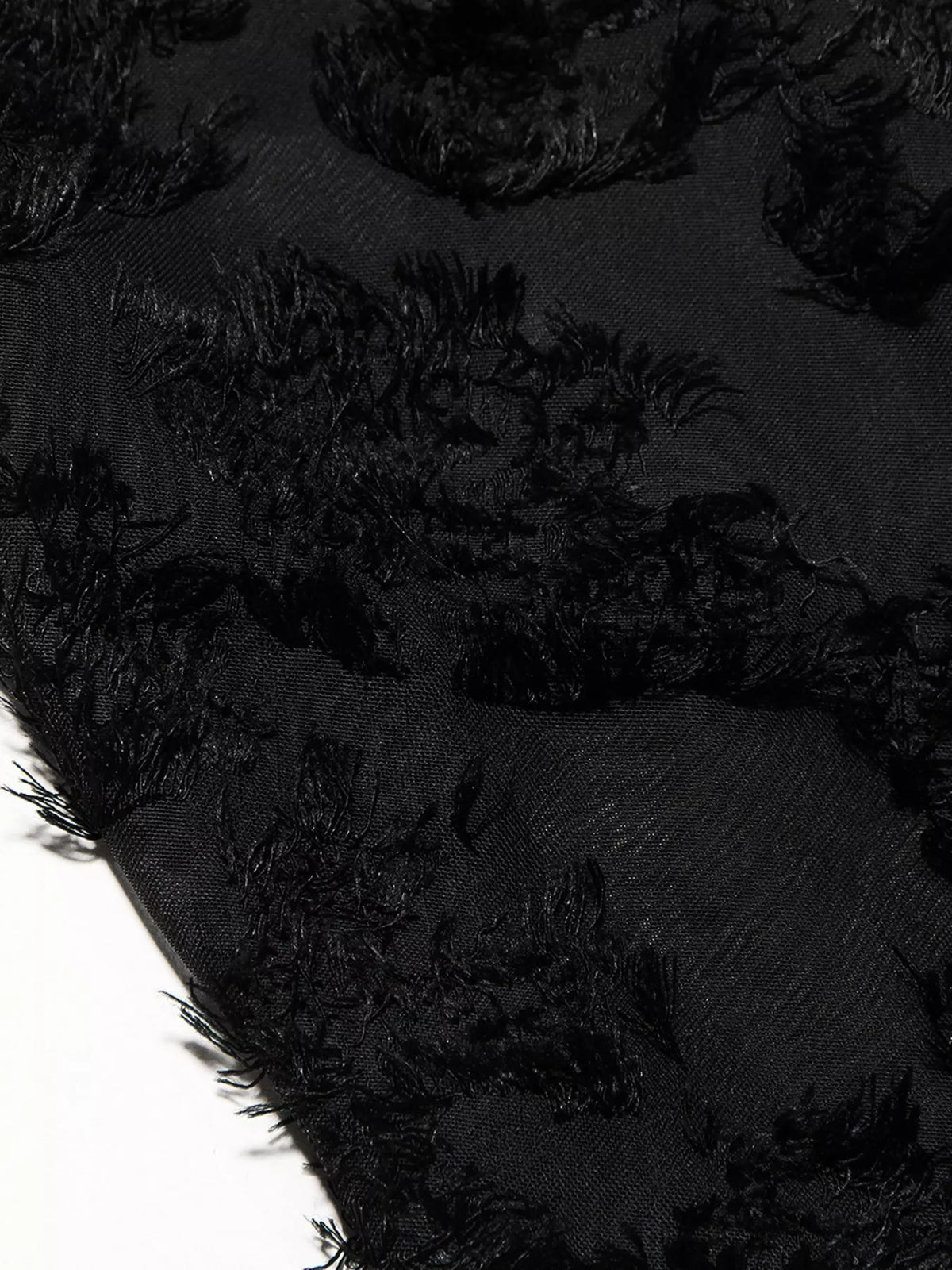 Lace-Up Spaghetti Strap Maxi Dress in Black by Elegant Elements