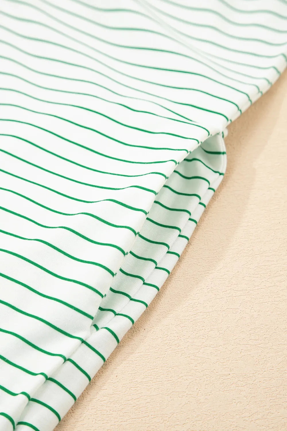Striped T-Shirt Dress with Pockets