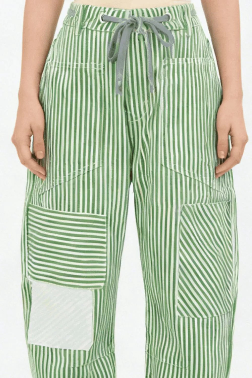 Striped Wide-Leg Pants by Dreamy Drapes