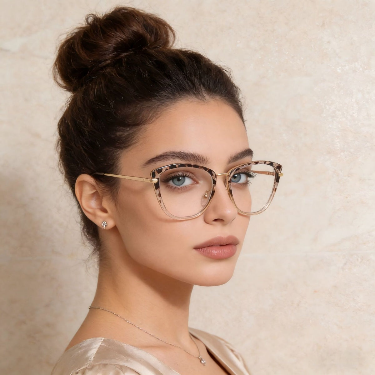 Ilussa Metal Cat-Eye Frames