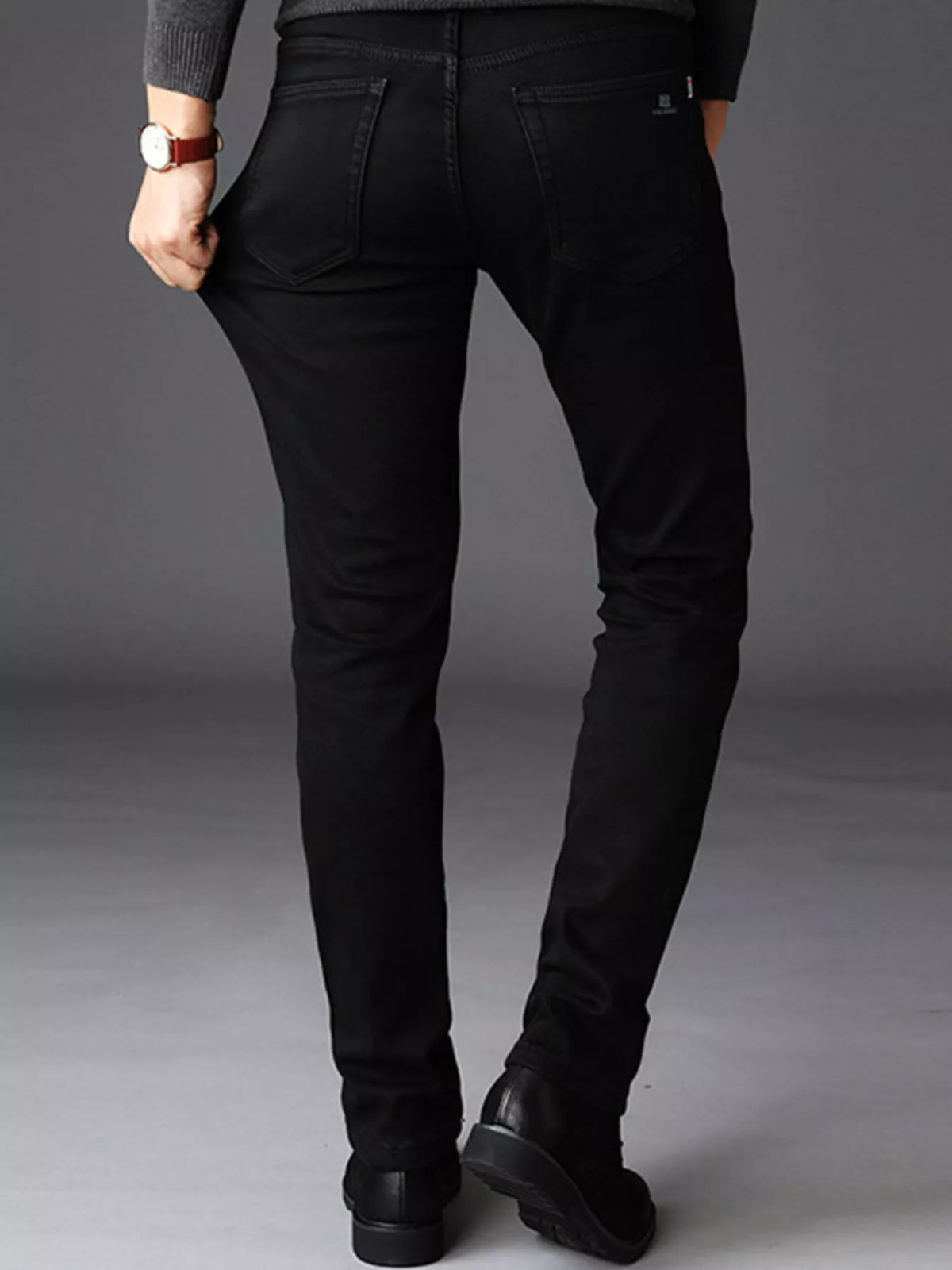 Men's Slim Fit Jeans by True Self