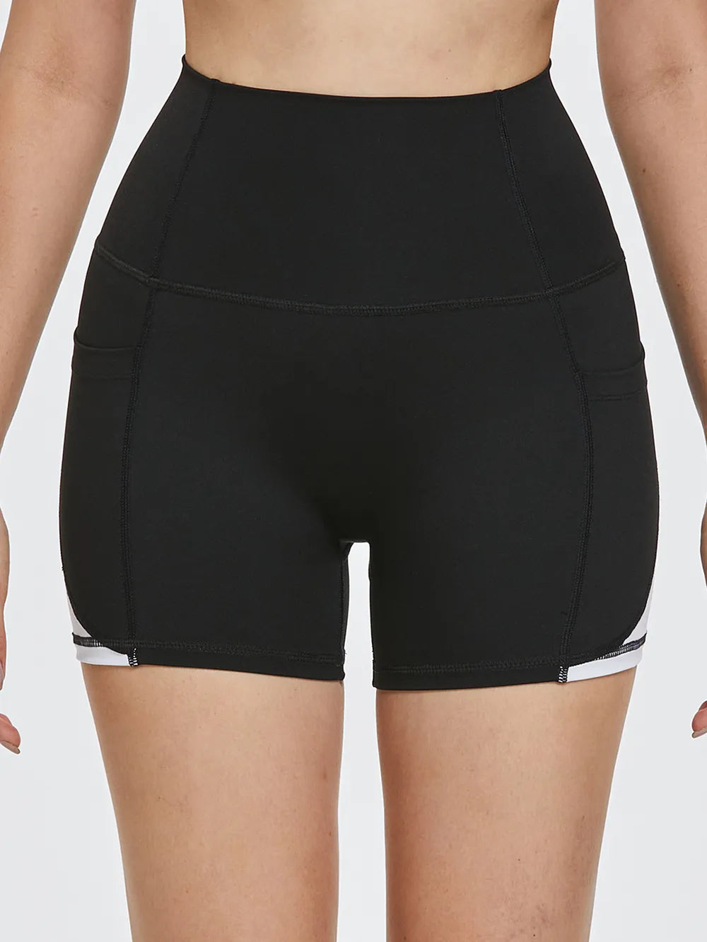 High-Waist Active Shorts