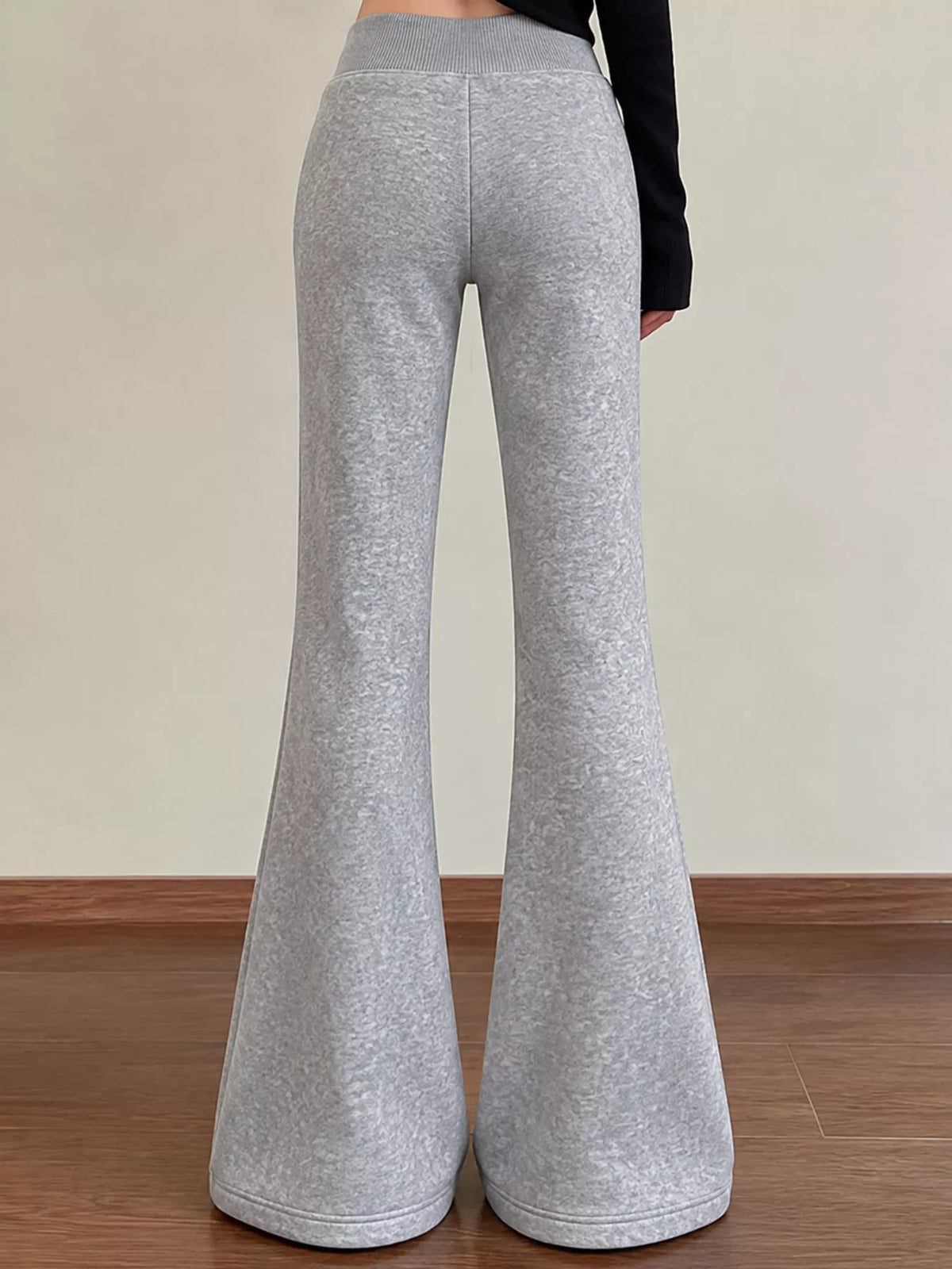 High-Waisted Wide-Leg Flare Pants
