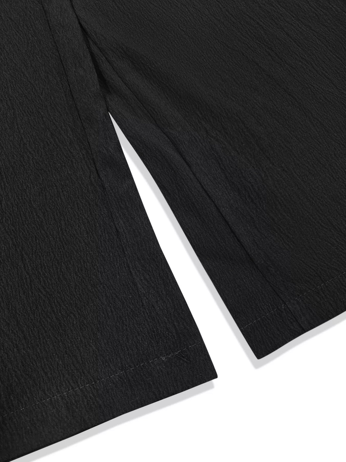 Plus Size High Waist Smocked Wide Leg Pants