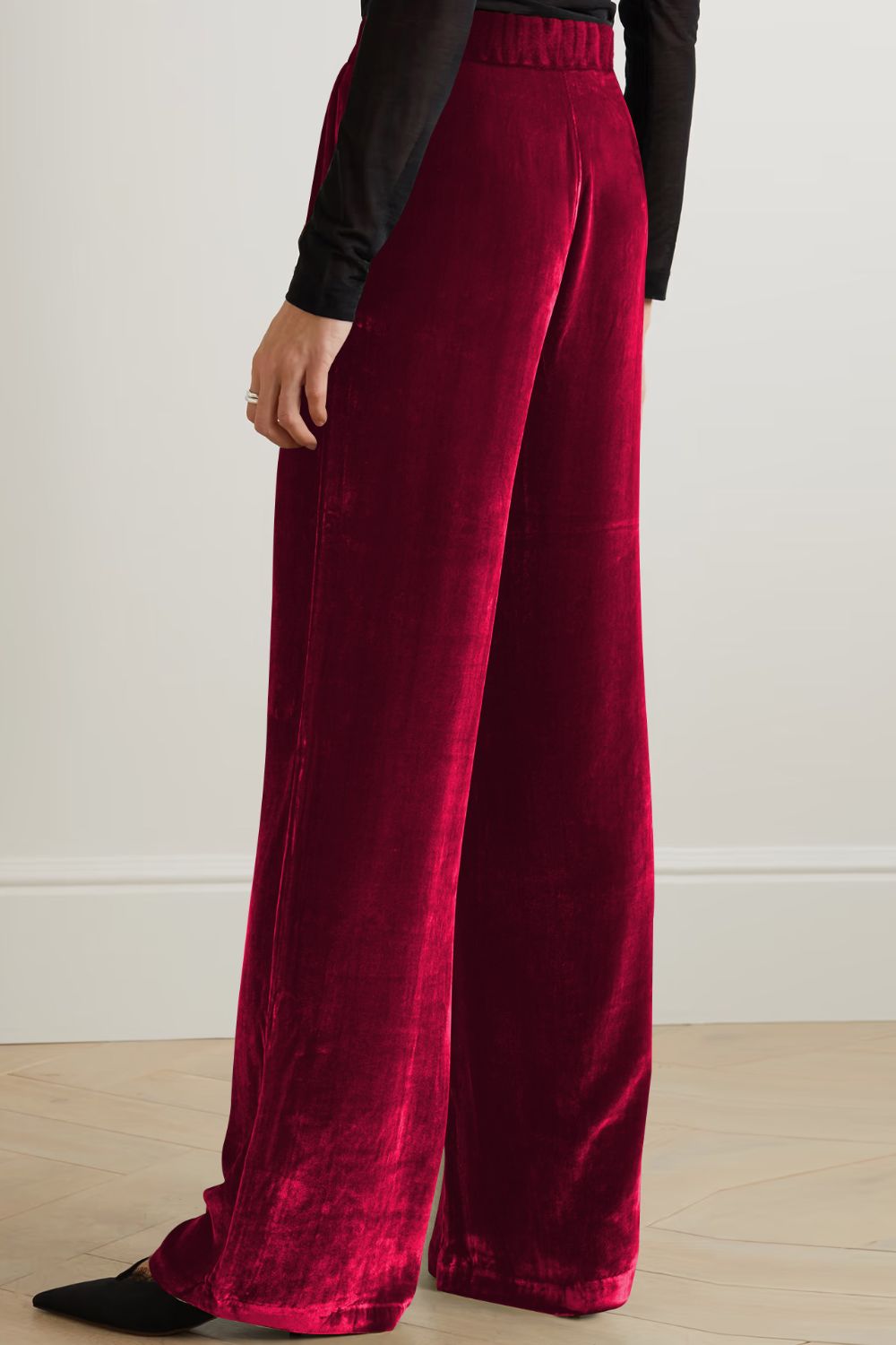 Loose Fit High Waist Pants by MDML