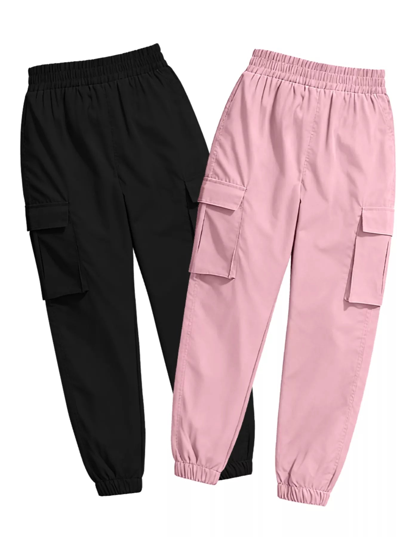 Two-Piece Cargo Pants Set