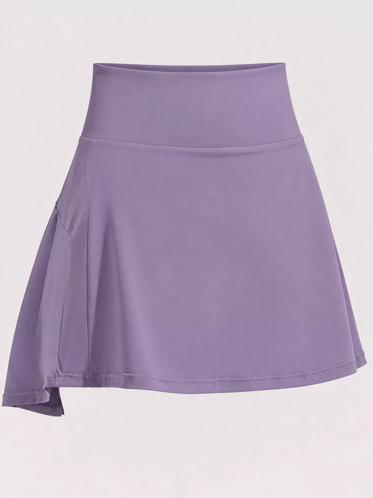 High-Waisted Pleated Active Skirt