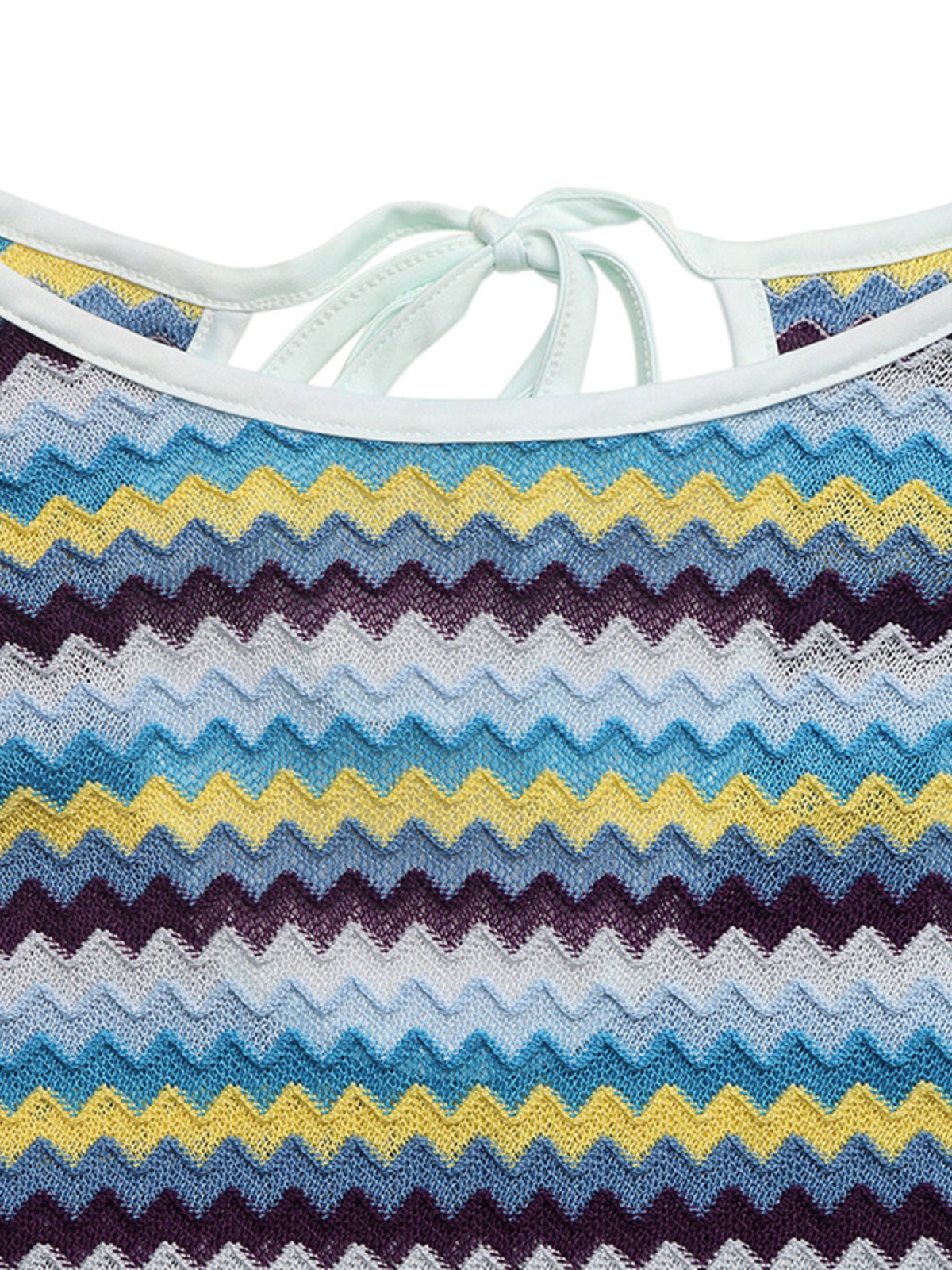 Striped Bodycon Maxi Dress in Blue