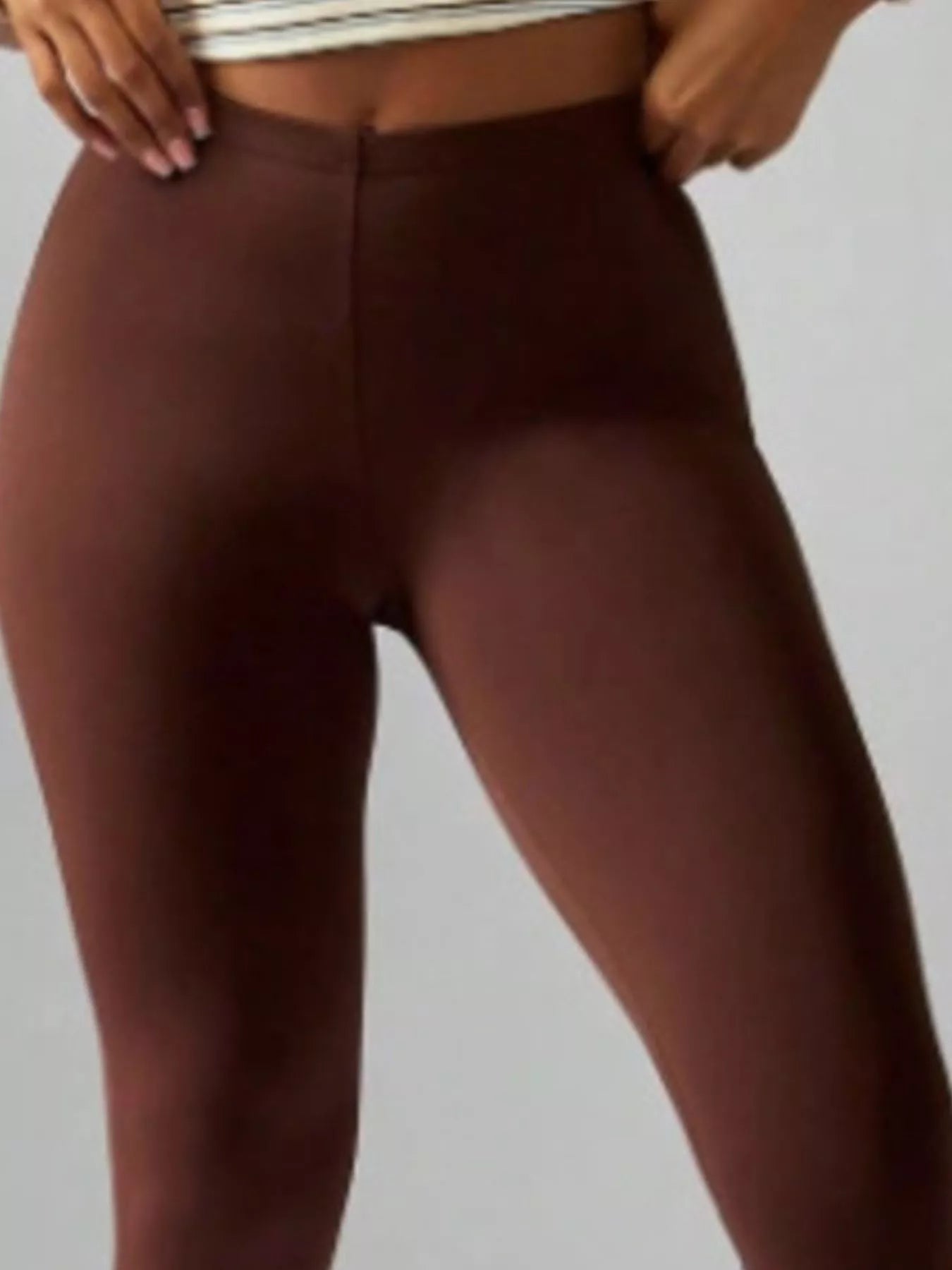 High-Waist Active Capri Leggings