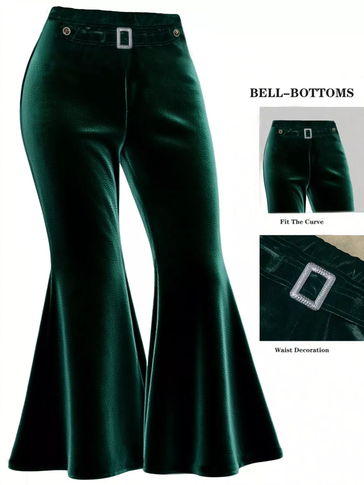 Velvet Flared Pants